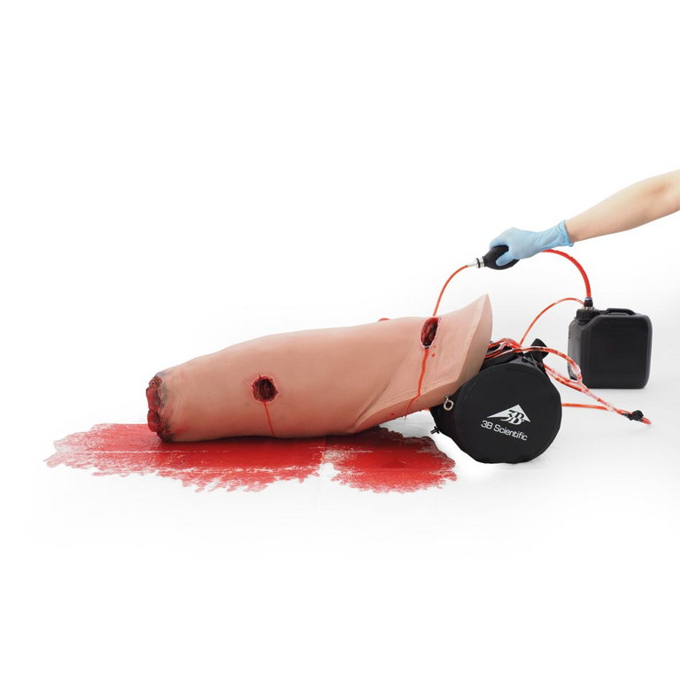 Манекен для зупинки кровотечі Hemorrhage Control Leg Trainer, Light Skin