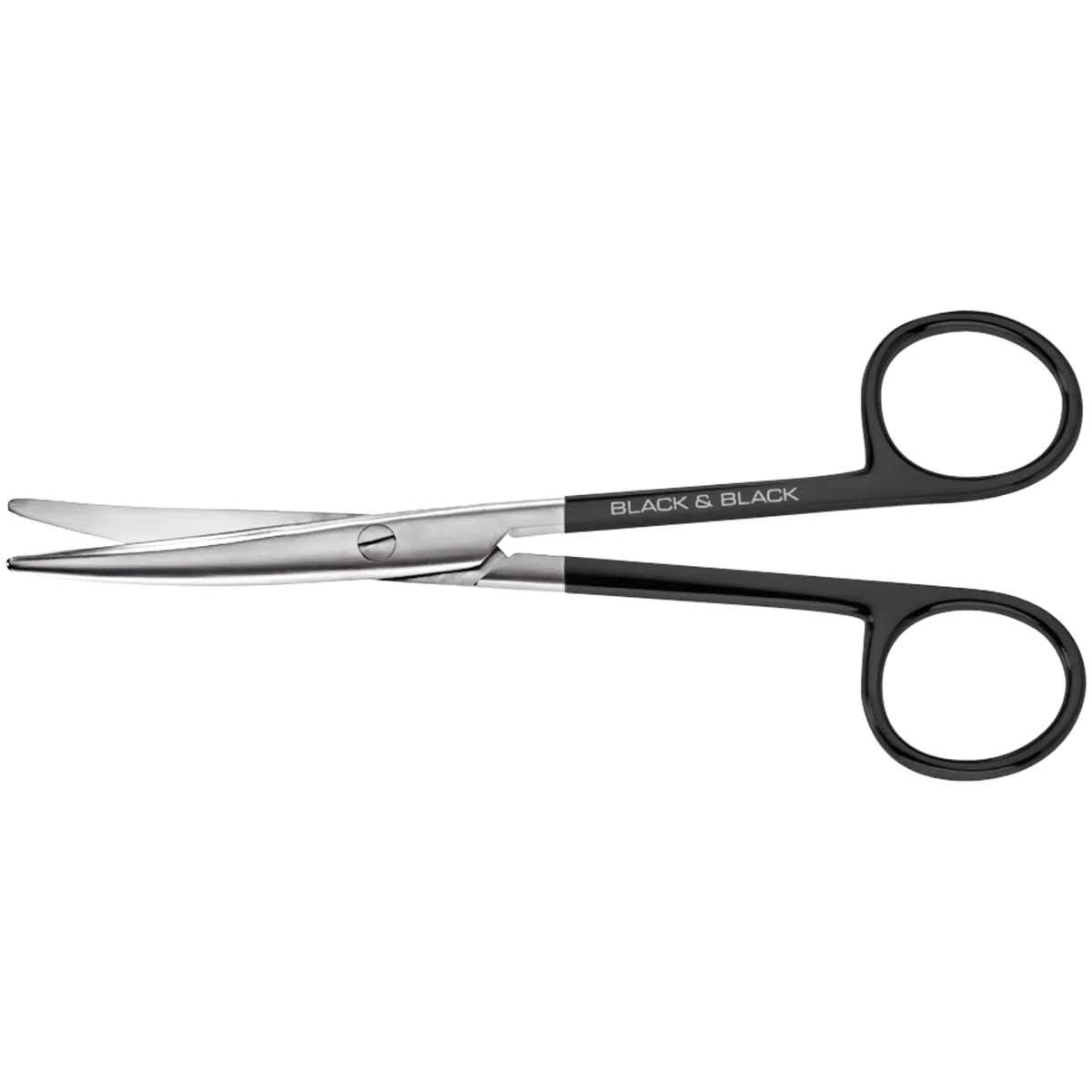 Mayo Serrated SuperCut Surgical Scissors (with micro-serrations, curved, 17 cm)