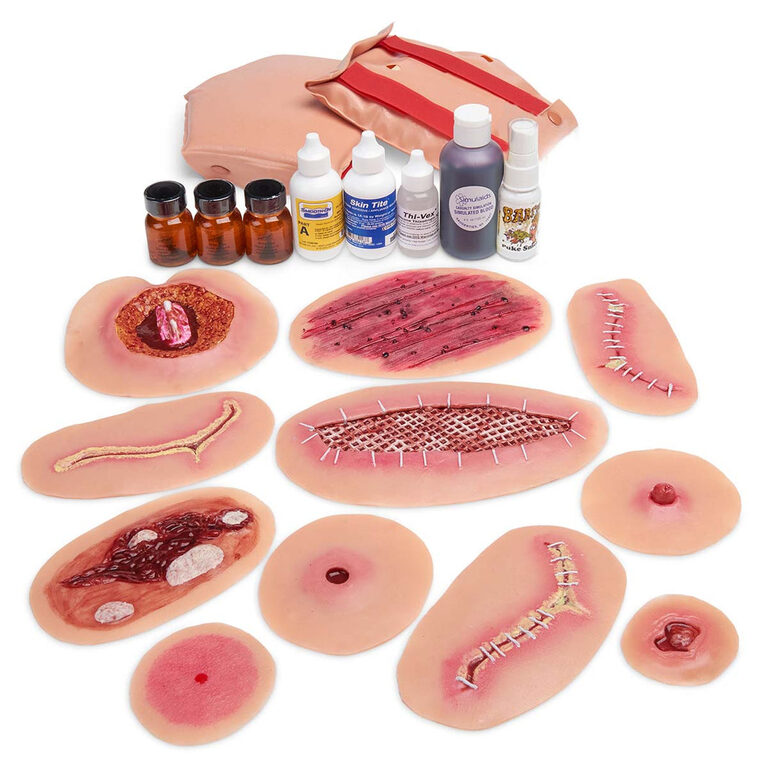  Набір для симуляції догляду за пацієнтами Nursing Care Moulage Kit