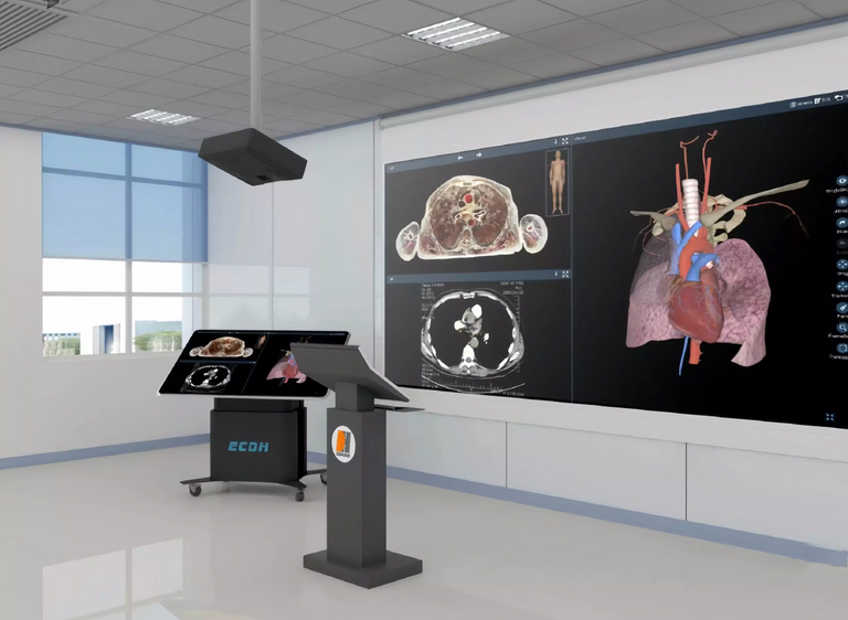 Digihuman Anatomy Teaching System