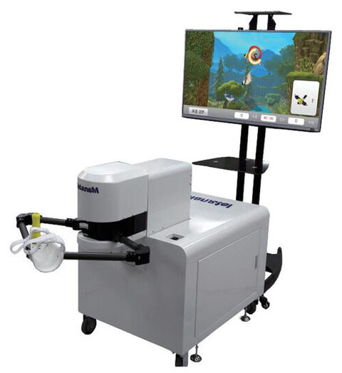 Robot trainer for upper limb rehabilitation 13DBT-61